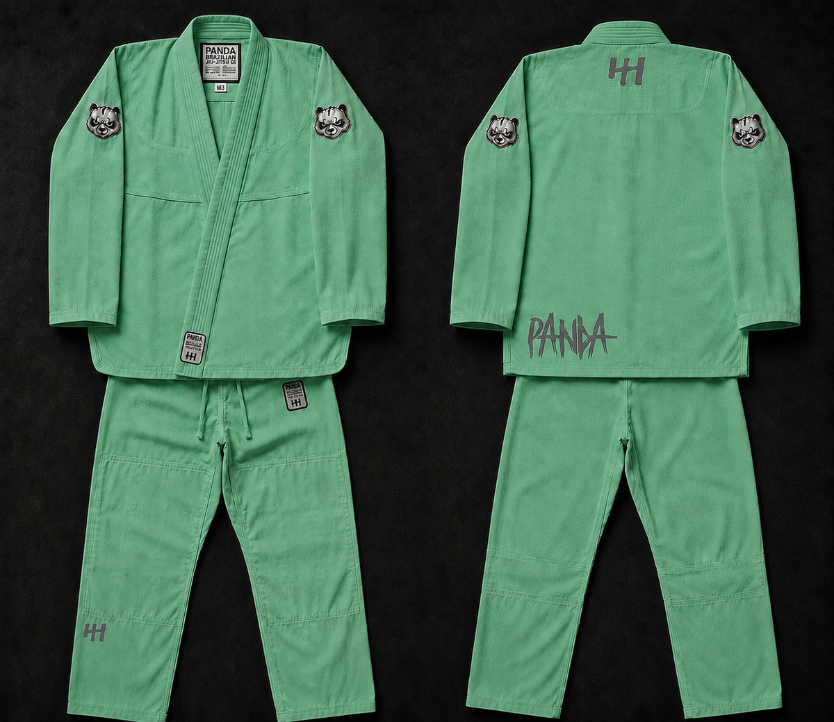 Watermark Kids Gi - Lime Green