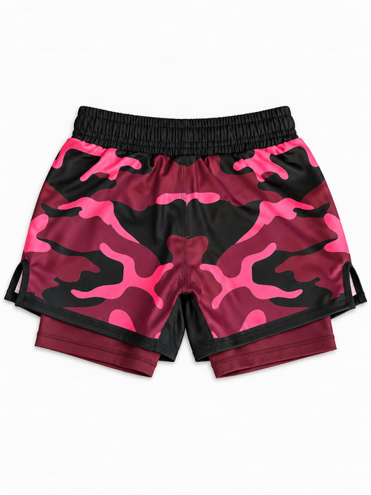 Panda Full Camo NoGi Hybrid Shorts