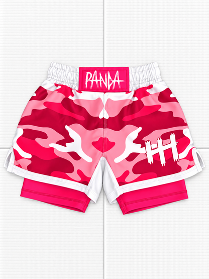 Panda Full Camo NoGi Hybrid Shorts