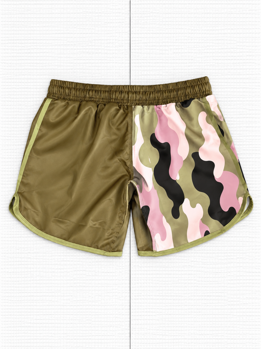 Panda Half Camo NoGi Hybrid Shorts