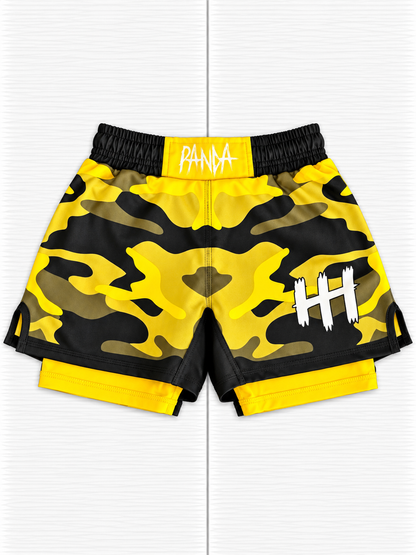 Panda Full Camo NoGi Hybrid Shorts