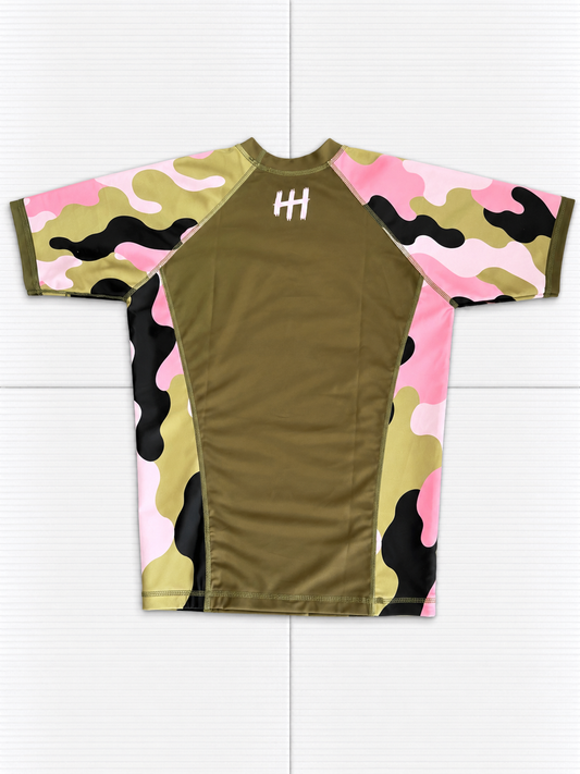 Panda Half Camo NoGi Rashguards