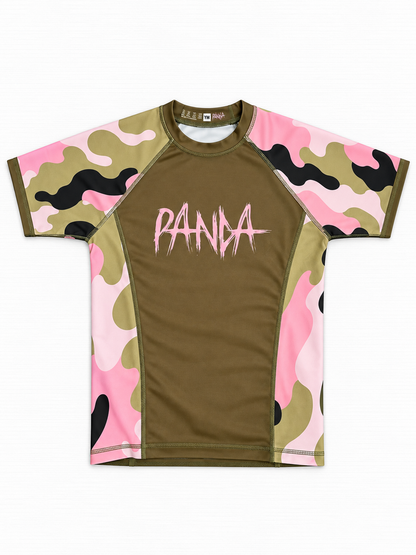 Panda Half Camo NoGi Rashguards