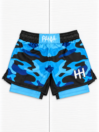 Panda Full Camo NoGi Hybrid Shorts