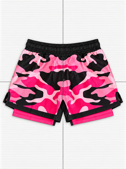 Panda Full Camo NoGi Hybrid Shorts
