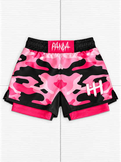 Panda Full Camo NoGi Hybrid Shorts