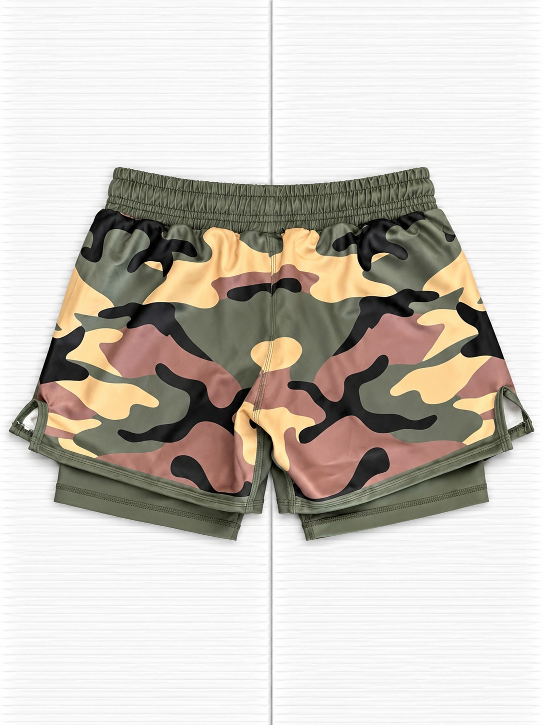 Panda Full Camo NoGi Hybrid Shorts