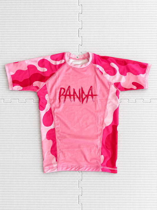Panda Half Camo NoGi Rashguards