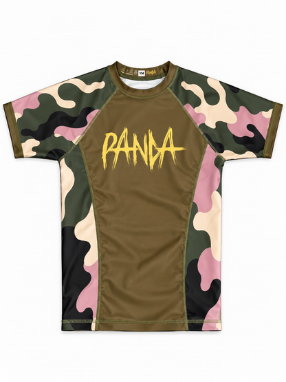Panda Half Camo NoGi Rashguards