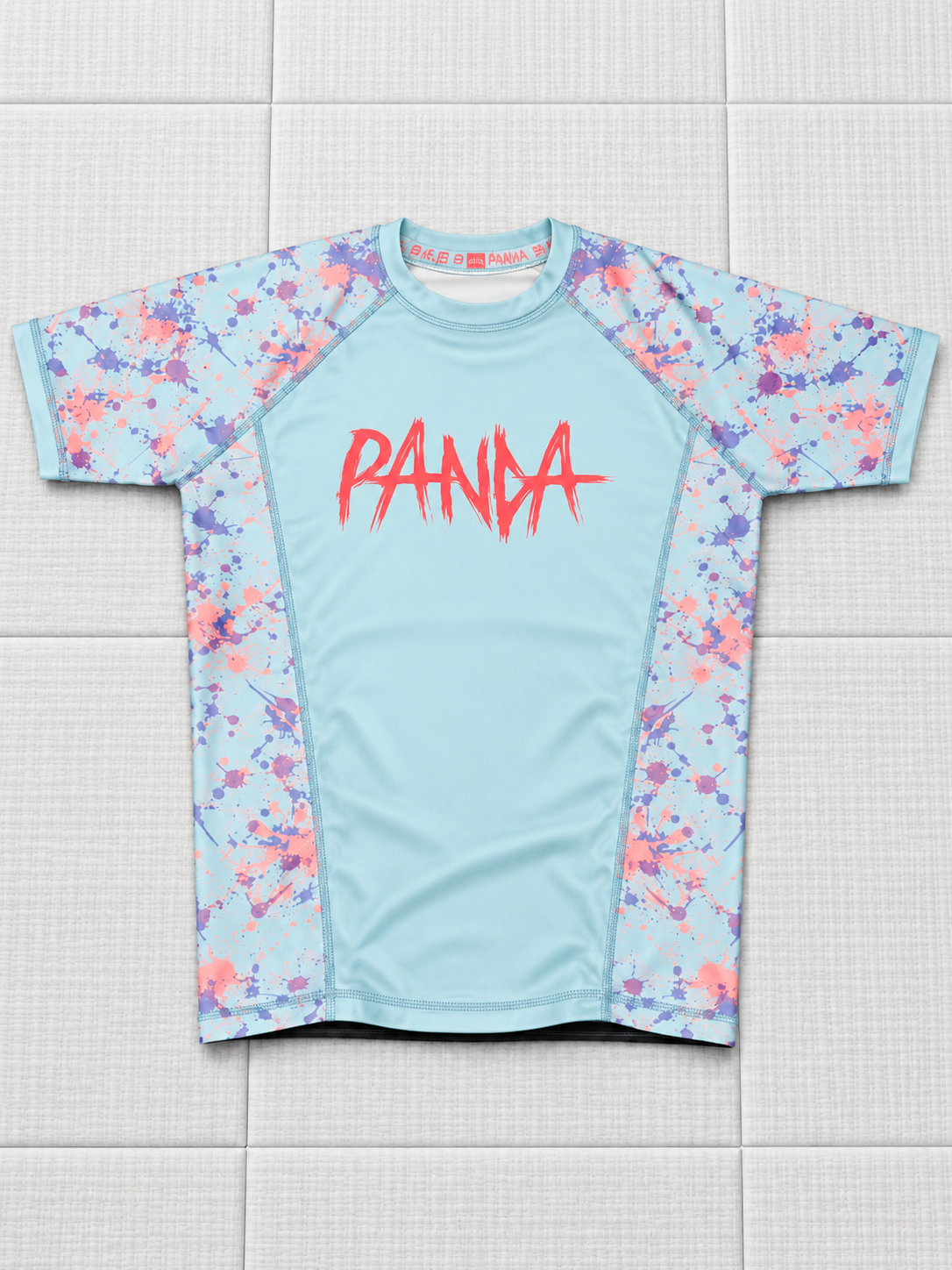 Panda Mist Splatter NoGi Rashguard