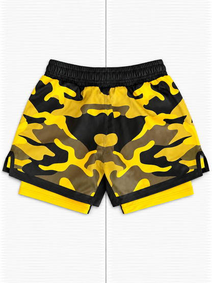 Panda Full Camo NoGi Hybrid Shorts
