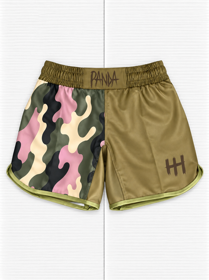 Panda Half Camo NoGi Hybrid Shorts