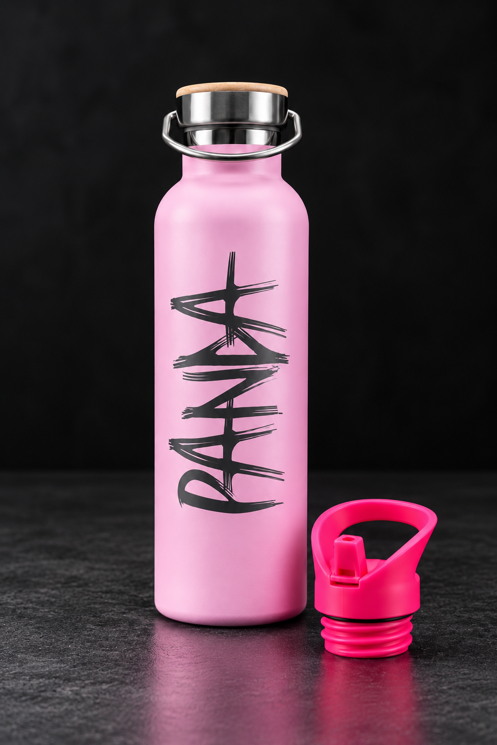 Panda Double Wall Water Bottle - 750ML