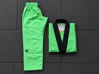 Watermark Kids Gi - Lime Green / Black Lapel