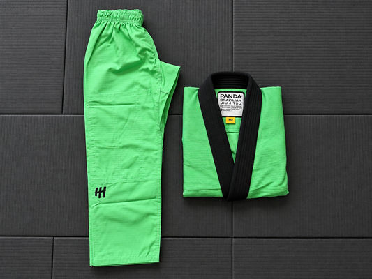 Watermark Kids Gi - Lime Green / Black Lapel