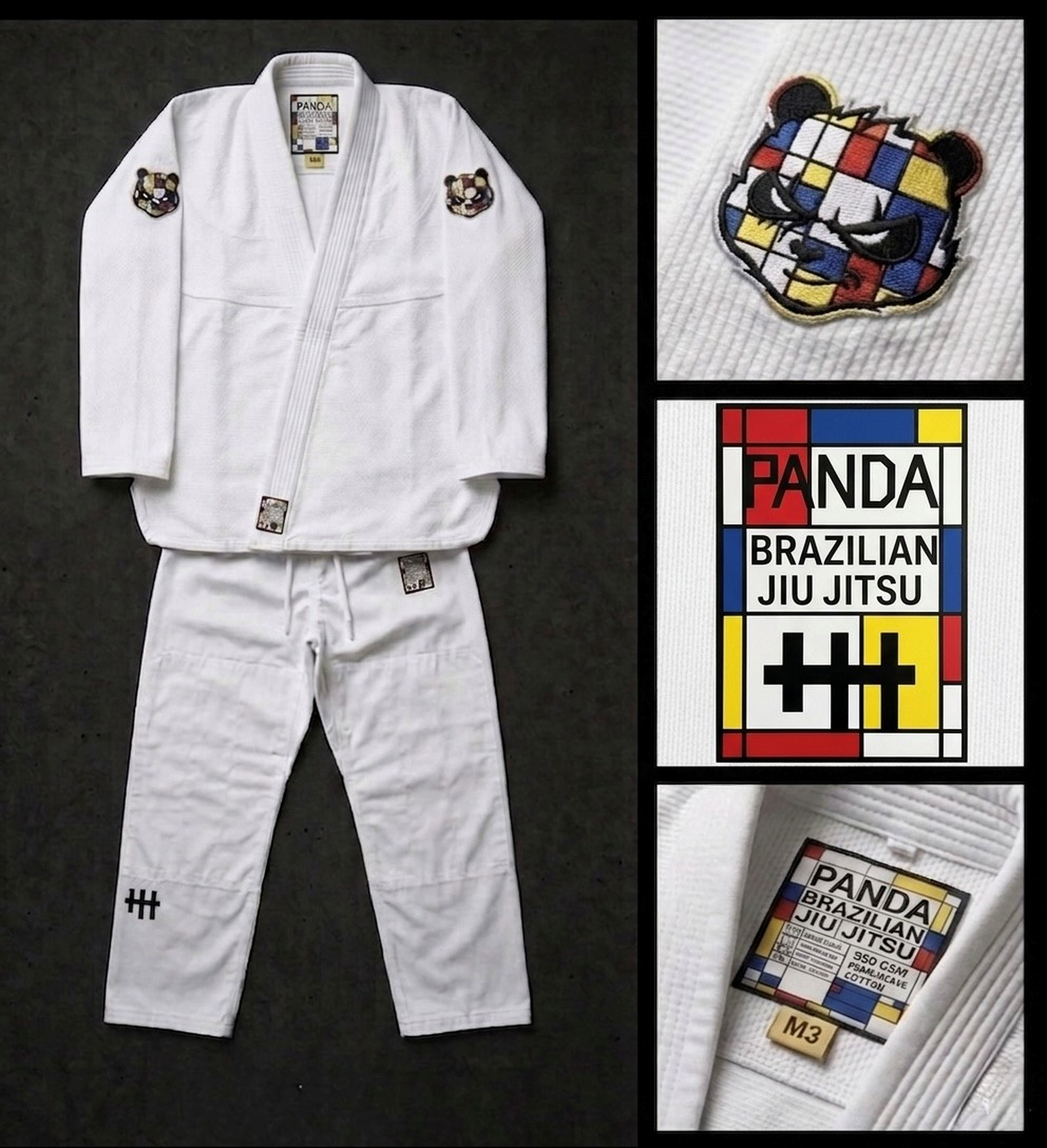 Mondrian Kids Gi - White
