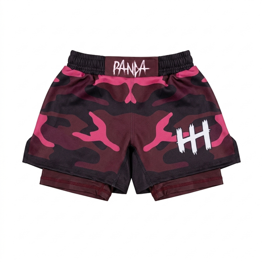 Panda Full Camo NoGi Hybrid Shorts